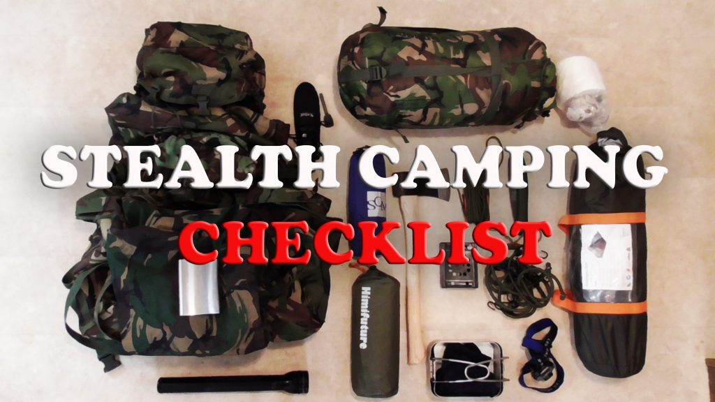 Stealth Camping Checklist - Stealth Camping.co.uk